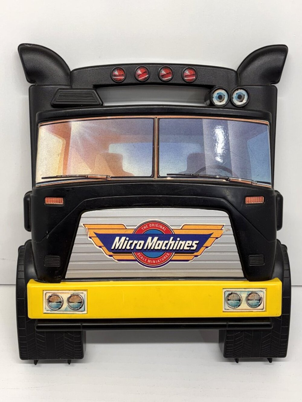 1988 Micro Machines Carrying Case w/ 55 various Cars, Trucks, Boats Galoob Toys